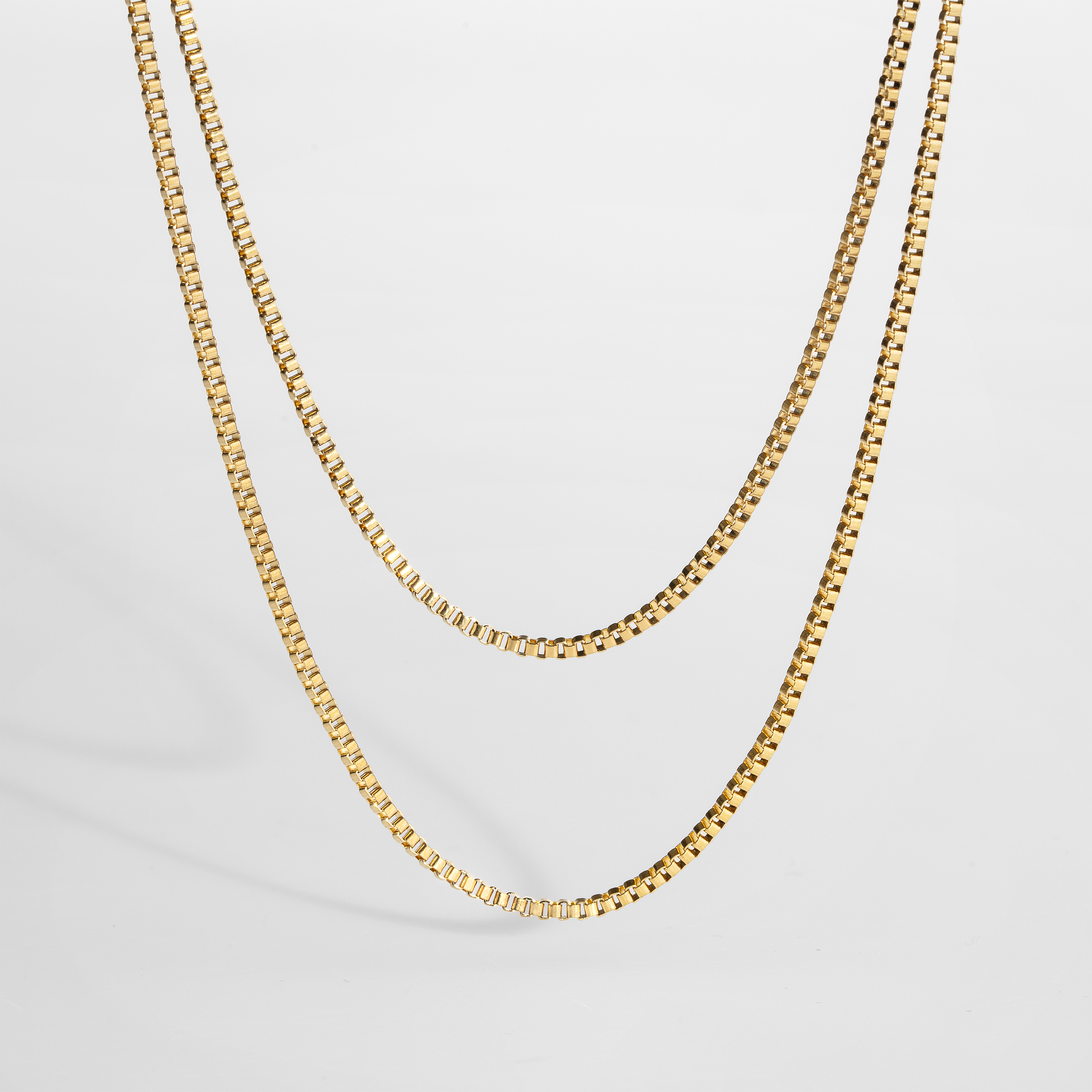 NL Double Chain - Gold - Necklaces - Northern Legacy