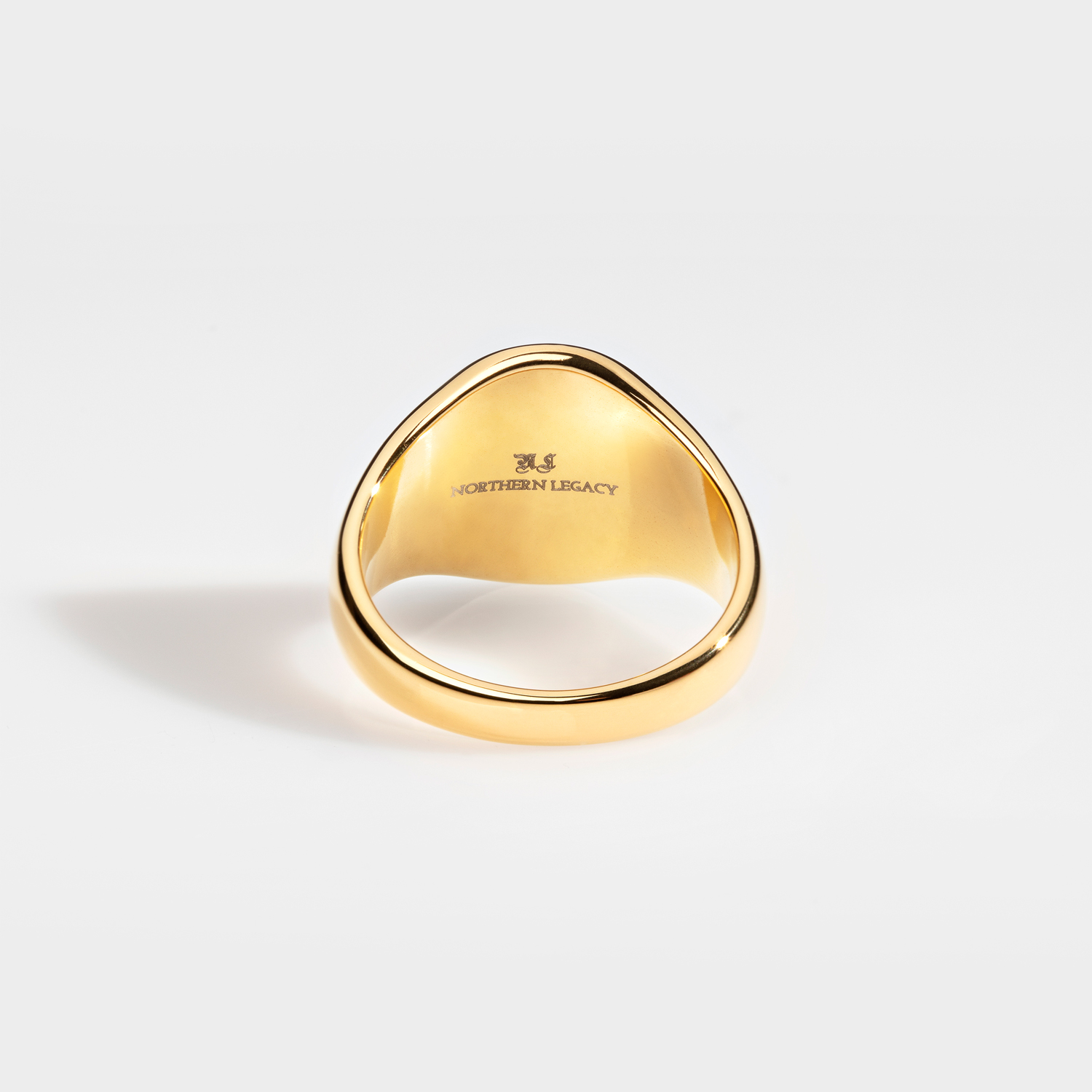 Classic Oval Signature - Gold tone Ring - Gold tone rings - Northern Legacy