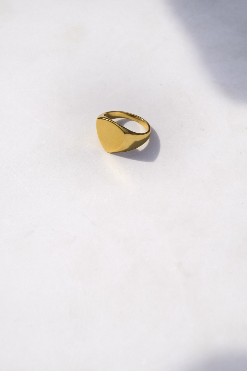 Classic Polygon Signature - Gold tone ring - Gold tone rings - Northern ...